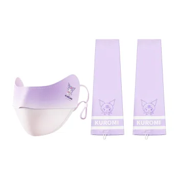 Sanrio Kuromi Polyester Sun Protection Sleeves Unisex