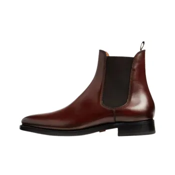 LAUREN RALPH LAUREN Penfield Short Chelsea Boots Men's Brown