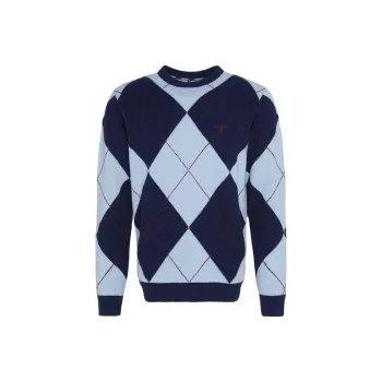 BARBOUR Sweater Men's Royal Blue