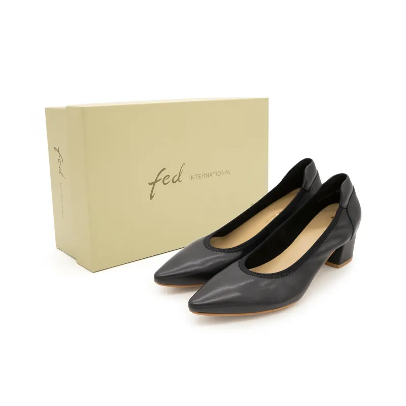 FED High Heels 5cm Women's Black-1