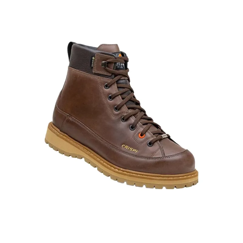 CRISPI Cushioning Wear Resistant High Top Outdoor Shoes Unisex Brown-1