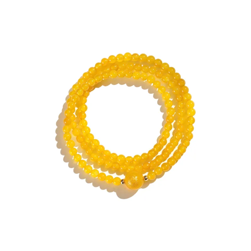 Love Link Natural Agate Bracelets Women's-4
