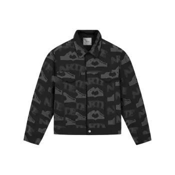 ARTE Heart printed Jacket