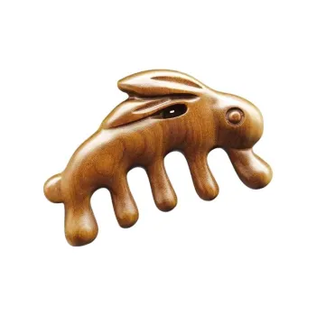 SHITIAN Bunny Comb Nourishing, Natural Comb