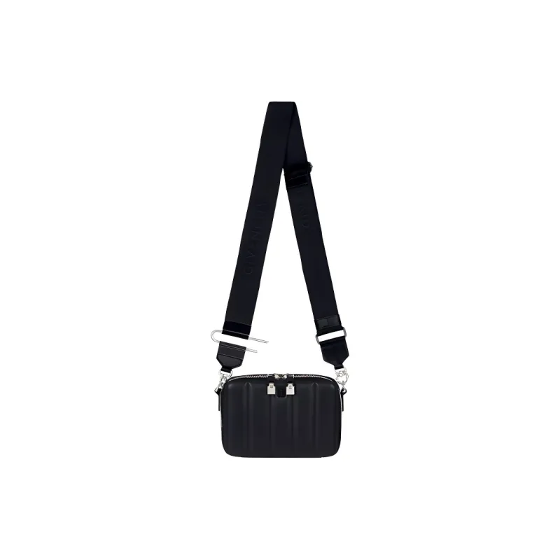 GIVENCHY Antigona Smooth Cow Leather Camera Bag Shoulder Bag Crossbody Bag Men's Black-0