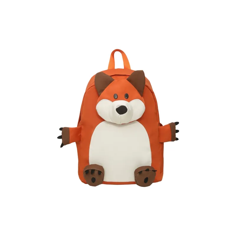 Parker Bear Nylon Backpack Unisex Multicolor-2