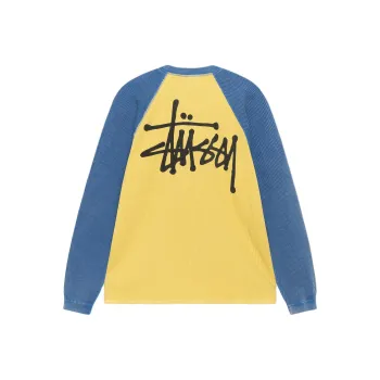 Stussy SS25 BASIC STÜSSY THERMAL 2 TONE T Shirt Unisex