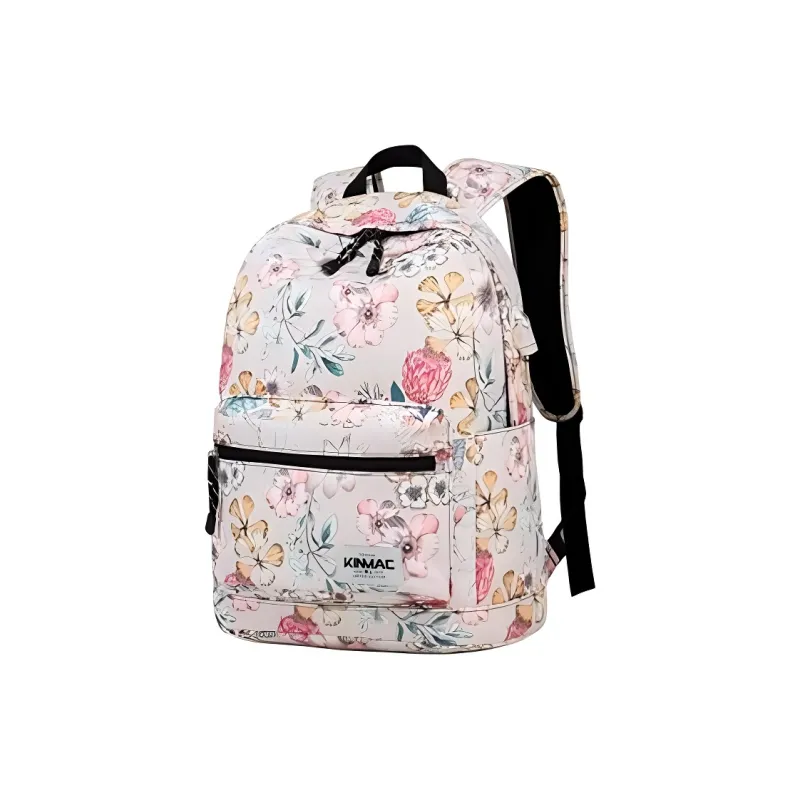 KINMAC Polyester Backpack Women's Flower Arrangement-2