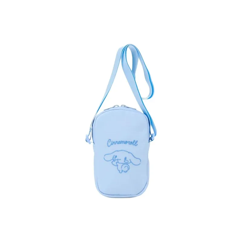 Sanrio Embroidery Cell Phone Pouch Mini Women's Blue-0