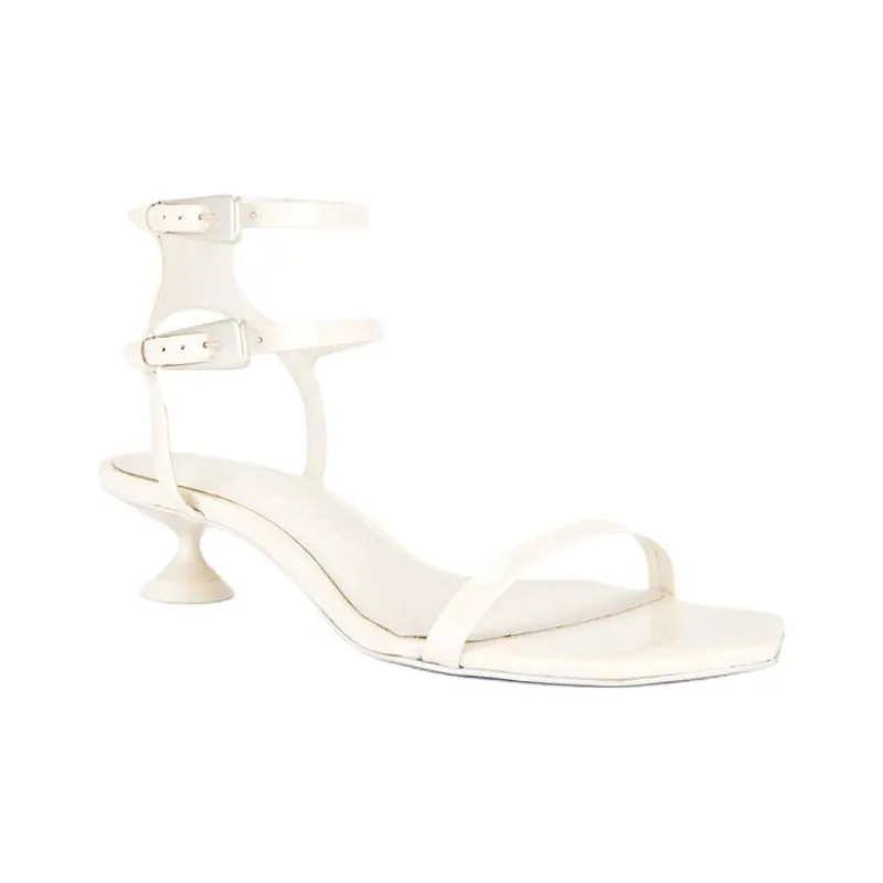 CULT GAIA Torina One Strap Sandals Women's White-2