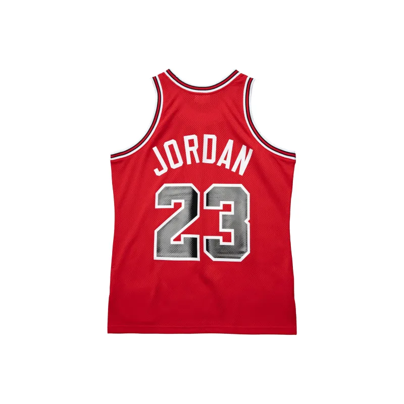 Mitchell & Ness Basketball Jersey Men's Red-1
