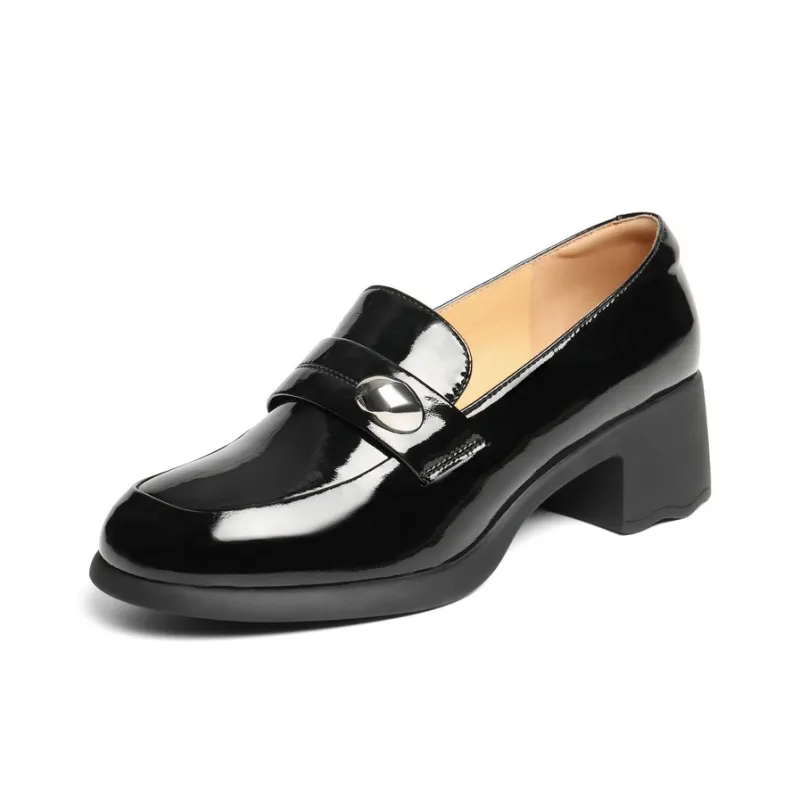 BELLE Loafers Women's Black-1