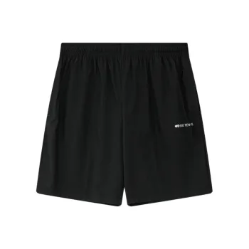 Erke Tennis Series Casual Shorts Men's Jet Black