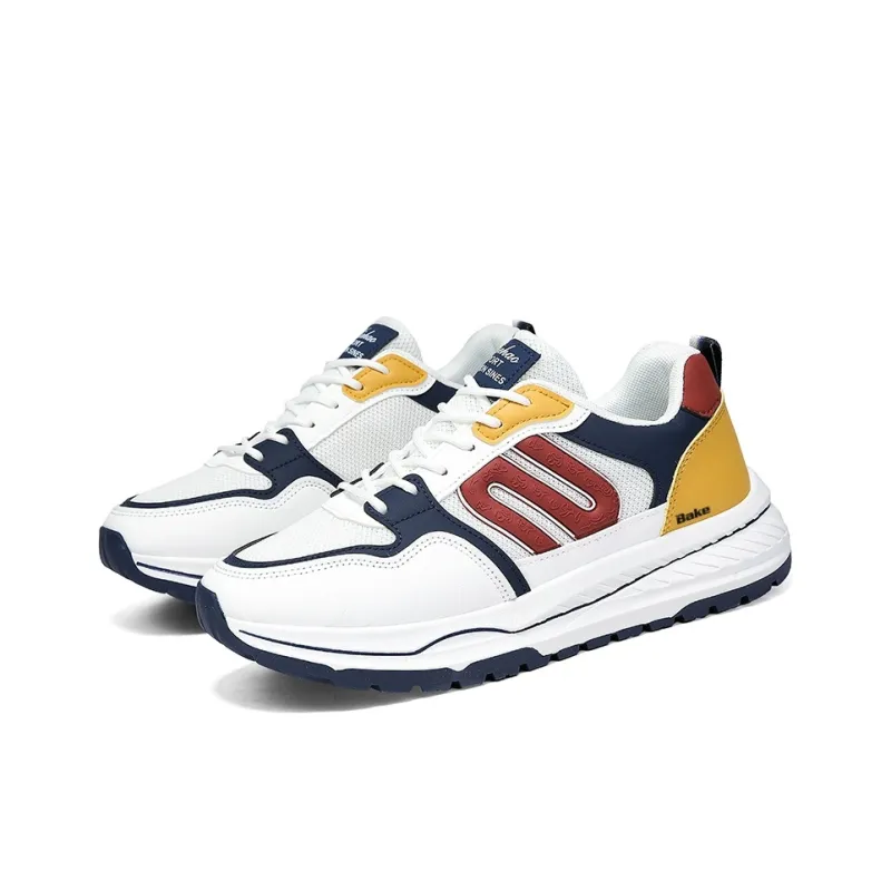 BAKE Slip Resistant, Abrasion Resistant, Breathable Low Top Casual Shoes Men's-1