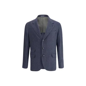Brunello Cucinelli Business Suit Men's Blue