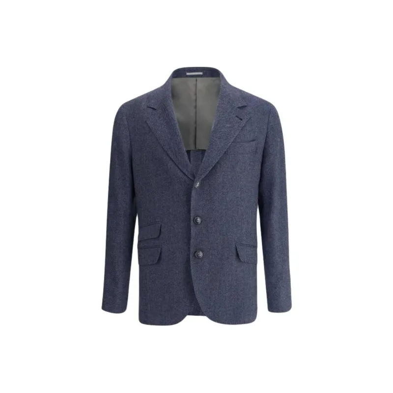 Brunello Cucinelli Business Suit Men's Blue-0