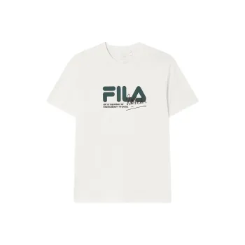 FILA x M.C.ESCHER SS25 T Shirt Men's Cloud White Color