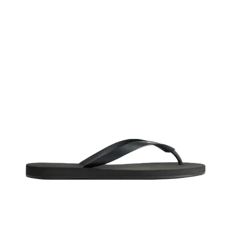 Balenciaga Abrasion Resistant Flip Flops Women's Black-1