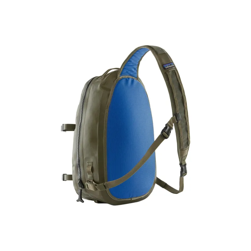 Patagonia Recycled Nylon Sling Bag, Shoulder Bag, Crossbody Bag Unisex Basin Green-1