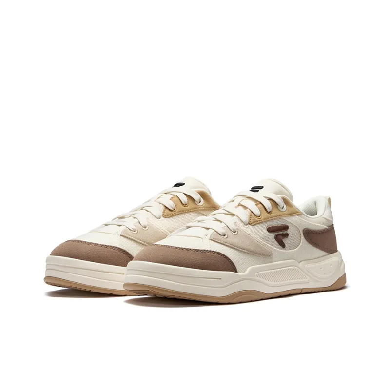 FILA FUSION BANK II DX CVS Cool Skateboard Shoes 2DX Canvas Edition Low Top Casual Shoes Men's Reindeer Brown-1