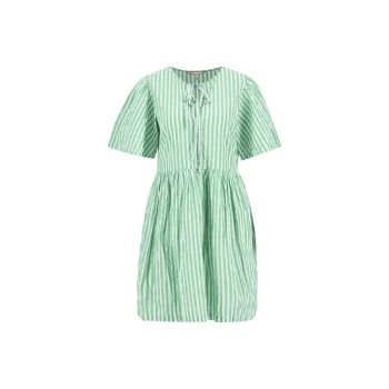 BARBOUR Short Sleeved Dress Women's Green