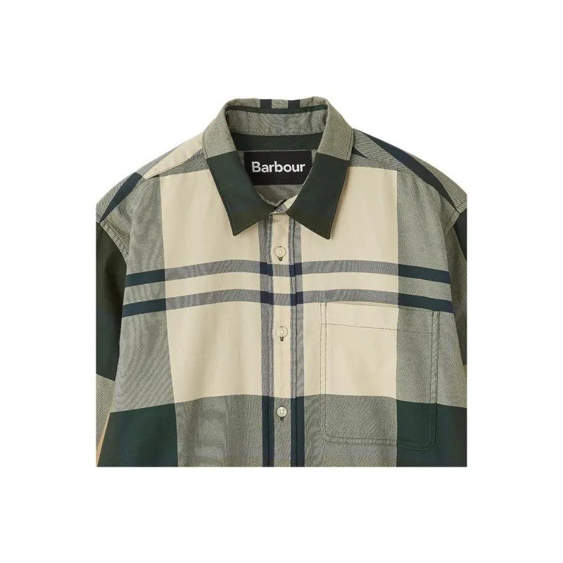BARBOUR Shirts Men Green-7