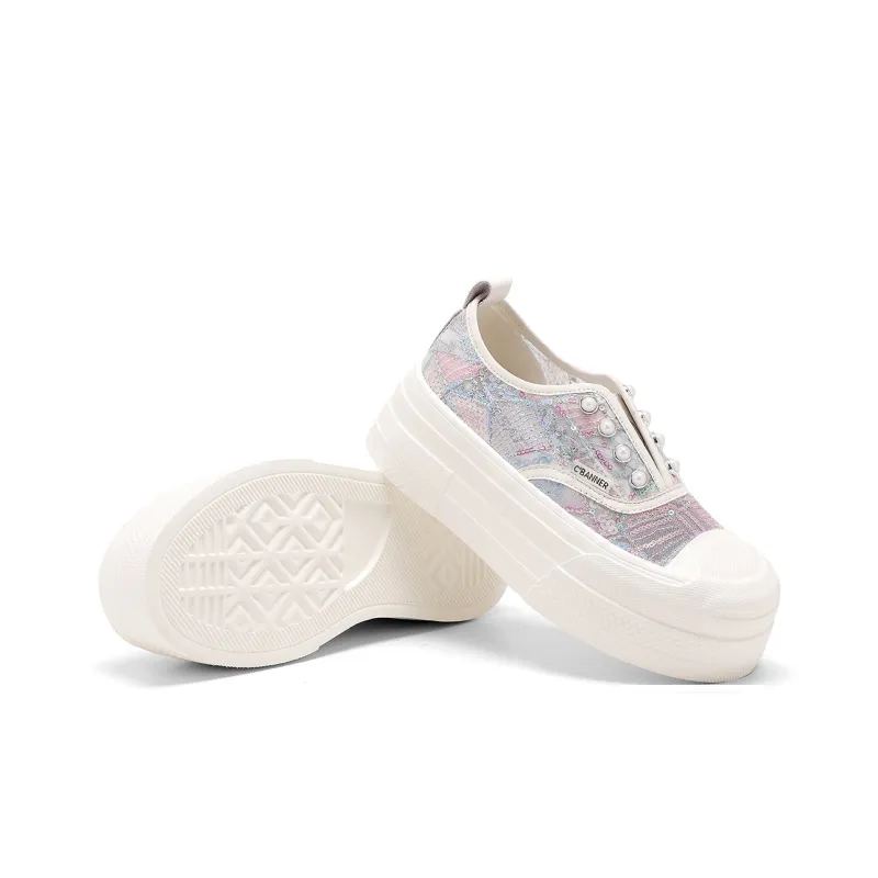 C°BANNER Low Top Skateboard Shoes Women's-4