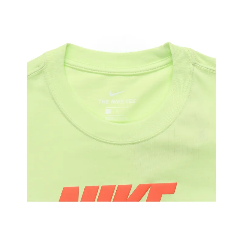 Nike Set-in Sleeve T-Shirt Men's Neon Green-4