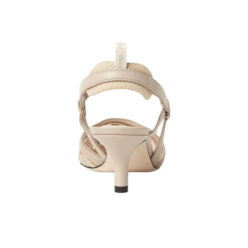 FENDI Colibrì Lite High Heels Women's Beige-4