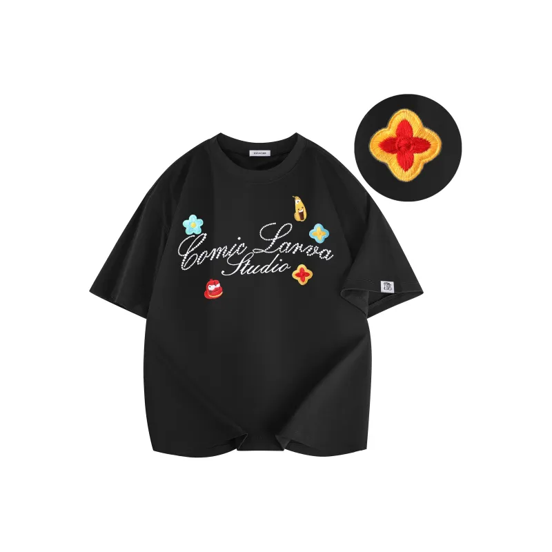 COMIC LARVA T Shirts Unisex-10