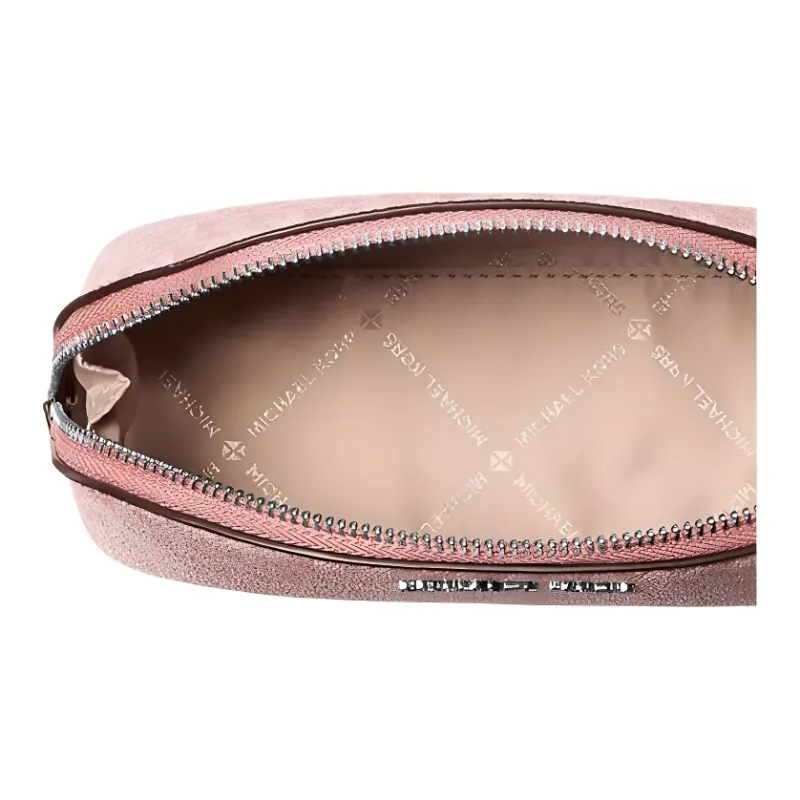 MICHAEL KORS Canvas Travel Storage Bag Trumpets Women's Pink-3