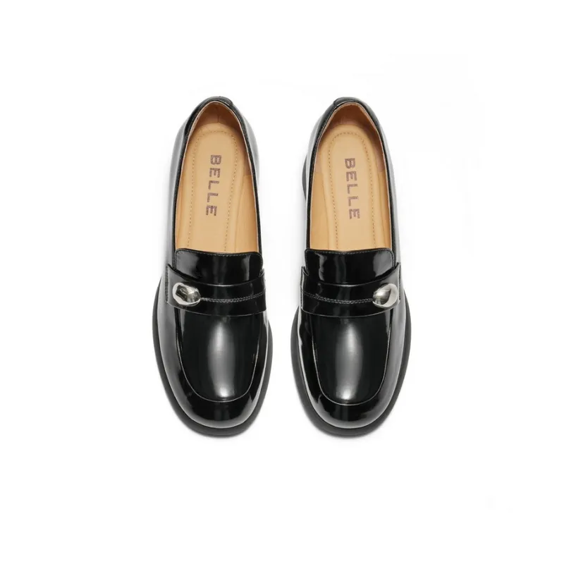 BELLE Loafers Women's Black-2