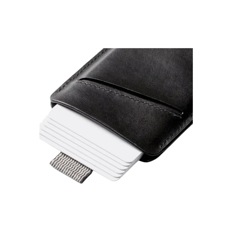 BELLROY Leather Card Holder Card Holder Unisex Black-4