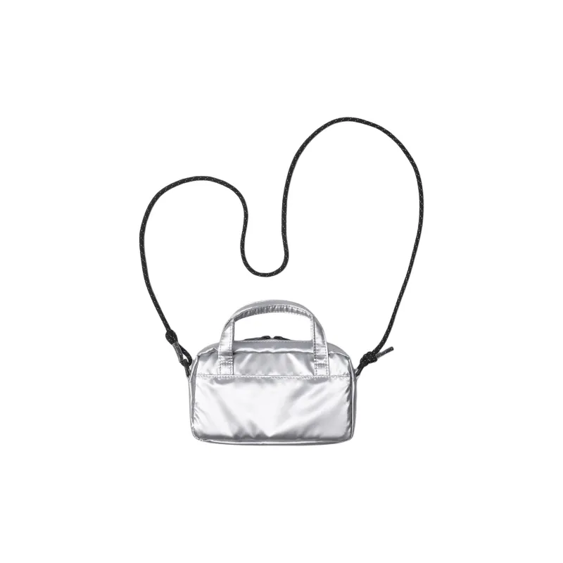 Umbro Polyurethane One Shoulder Handbag Extra Mini Unisex Silver-1