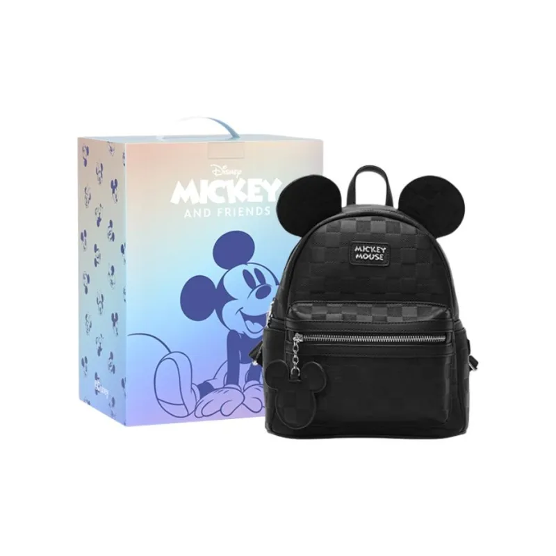 MESUCA Disney Collection Synthetic Leather Backpack Women's Black-0