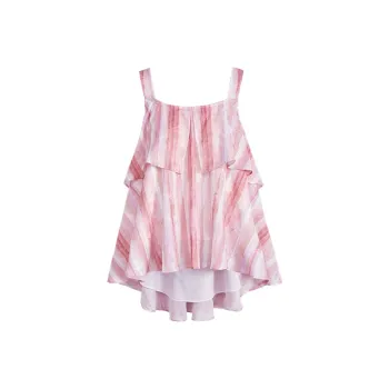 KUOSE Tank Tops Women's Pink