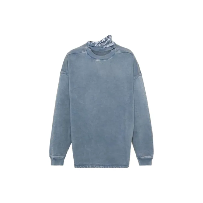 Y/Project Sweatshirts Men Blue-0