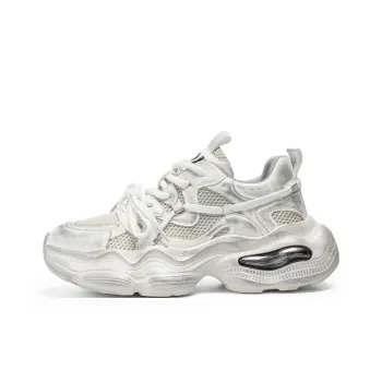 TEXWOOD Non slip Lightweight Low Top Chunky Sneakers Men's