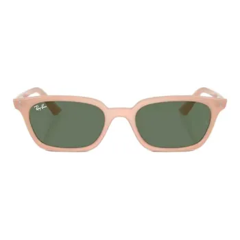 RayBan Acetate Rectangular Sunglasses Women's Pink