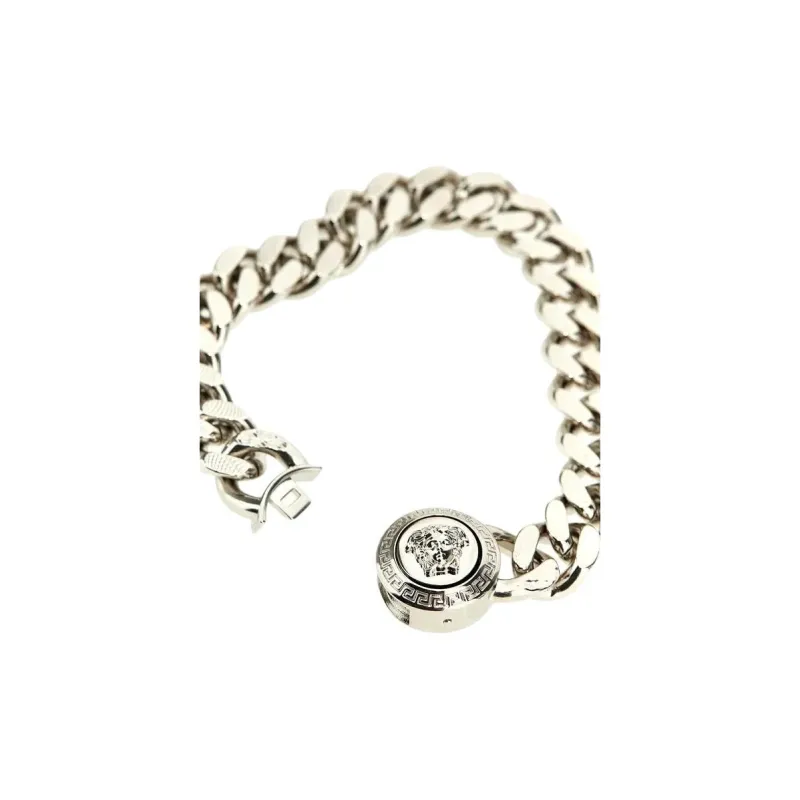VERSACE Bracelets Unisex Silver-2