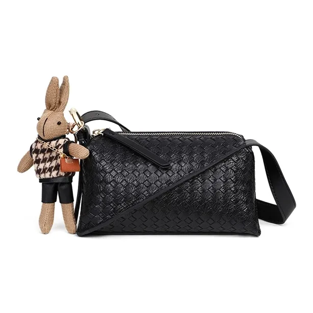 MILLIE'S Cow Leather Underarm Shoulder Bag, Crossbody Bag Regular Women's Black-2