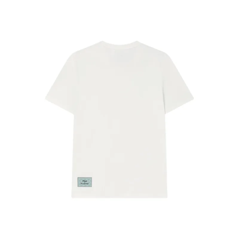 FILA x M.C.ESCHER T Shirt Men's Cloud White-1