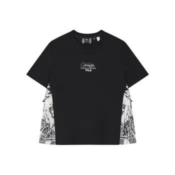 FILA x M.C.ESCHER SS25 T Shirt Women's Jet Black BK
