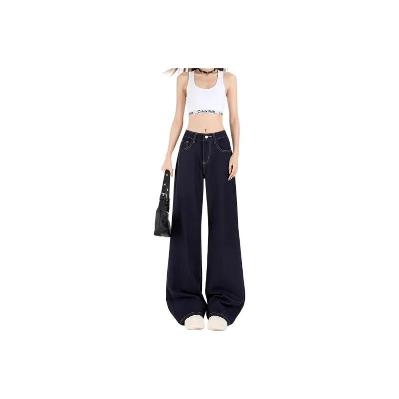 Concubine Zhu Jeans Women's Denim Blue-0