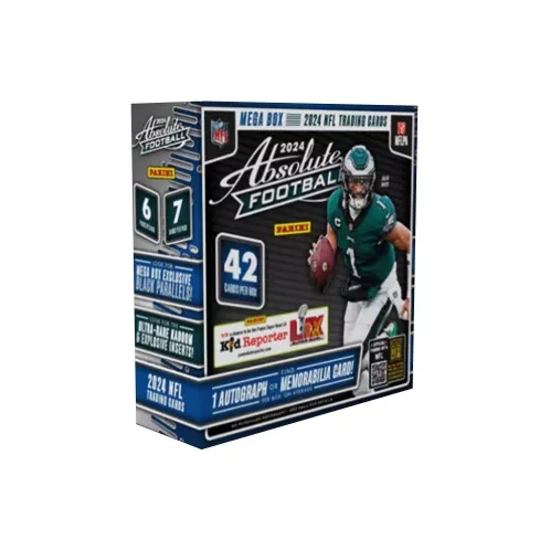 PANINI 24 Absolute Football Mega Box Rugby, Collectible Card, Player Cards Sports Cards Whole Box