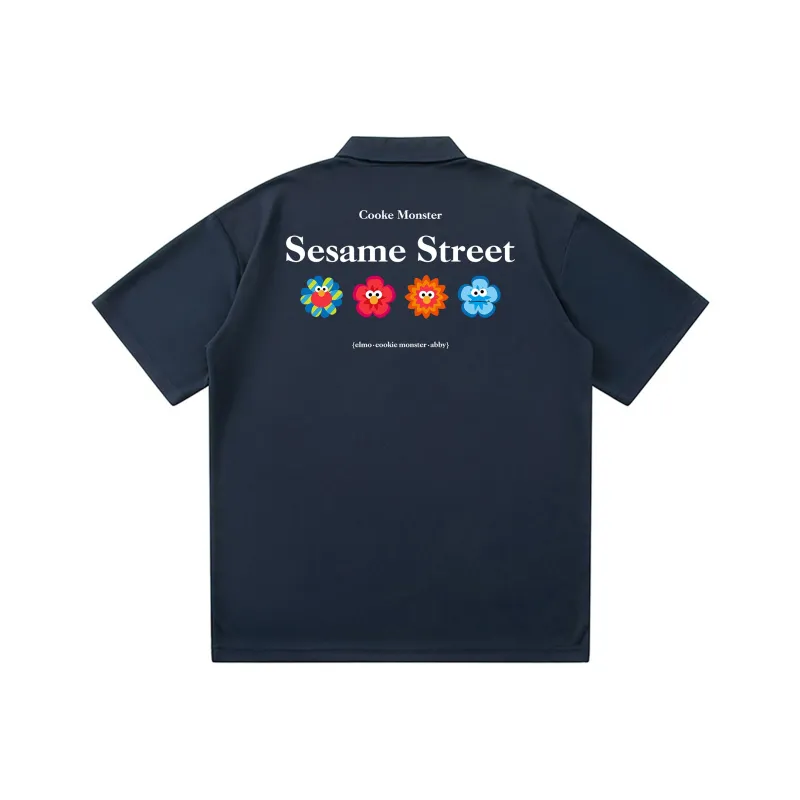 SESAME STREET Polo Shirt Unisex-13