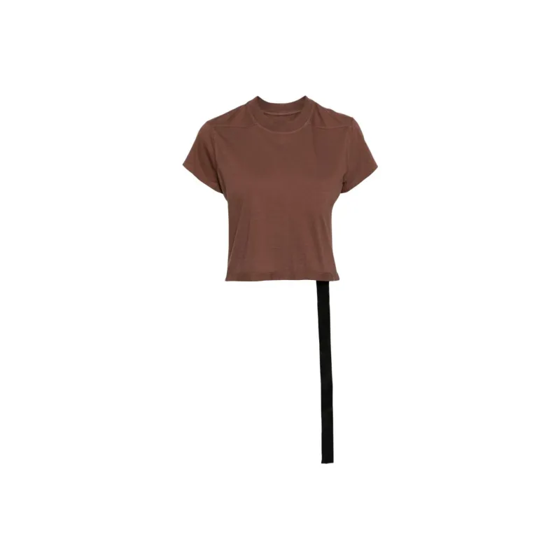 Rick Owens DRKSHDW Short Sleeved Crop Top-0