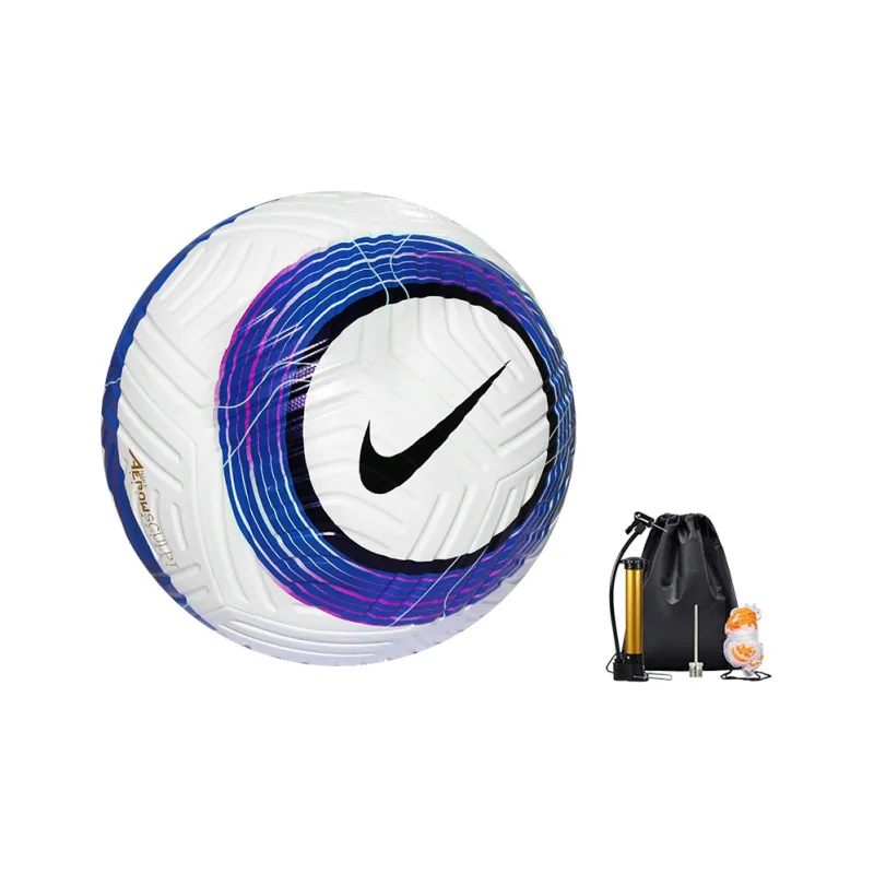 Nike Size 3, Size 4, Size 5 Ball Soccer Machine Stitched Soccer Ball Kids' Blue White-3