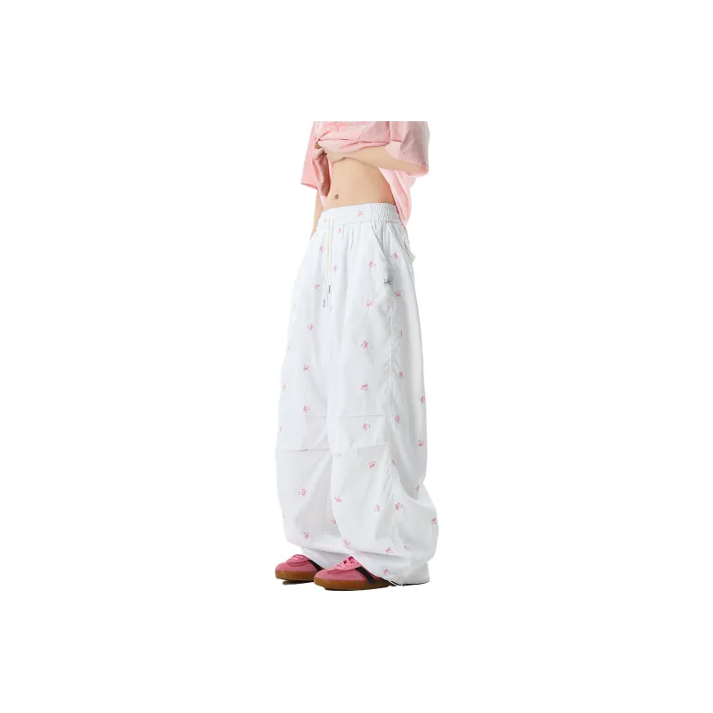Ang2 Stu Casual Pants Unisex White-1