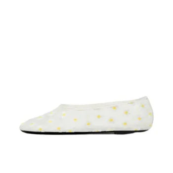 ZARA Casual Single Shoes 1cm Women's White